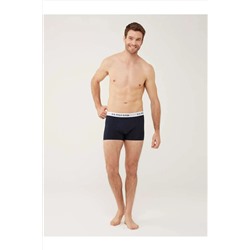 U.S. Polo Assn. Erkek, Lisanslı, Uspa, Lacivert Tekli Boxer