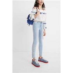 Pantalón vaquero skinny tobillero