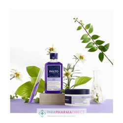 Phyto Violet Masque Déjaunissant Réparateur - Cheveux Blonds Décolorés, Gris, Blancs 200ml
