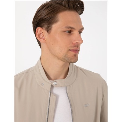Bej Bomber Ceket