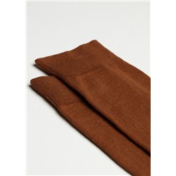 Lange Herrensocken aus elastischer Baumwolle