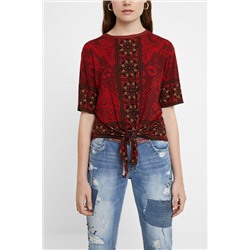 Camiseta lazo boho