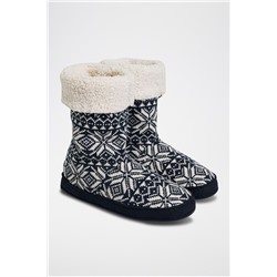 Botines forrados Crudo