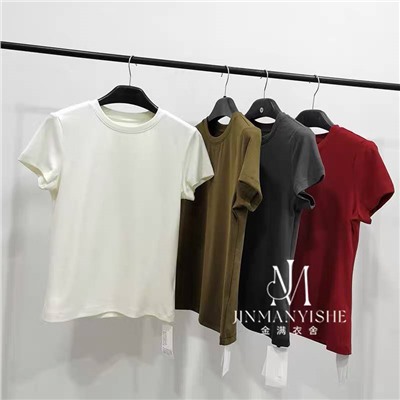 Женская базовая футболка из экспортного магазина