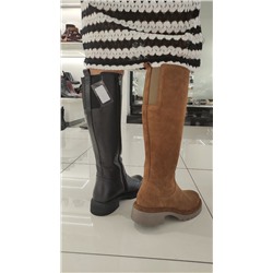 Сапоги байка черные