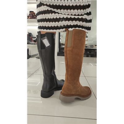 Сапоги байка черные