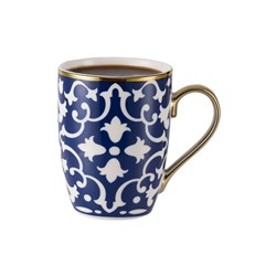 Karmen Kupa - Mavi/Beyaz - 360 ml