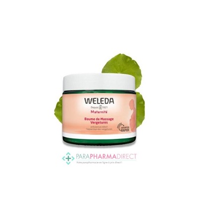 Weleda Maternité Baume Massage Vergetures Bio 150 ml
