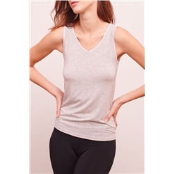 Camiseta de tirantes Warm Me Up Gris claro