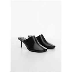 Zapato piel destalonado