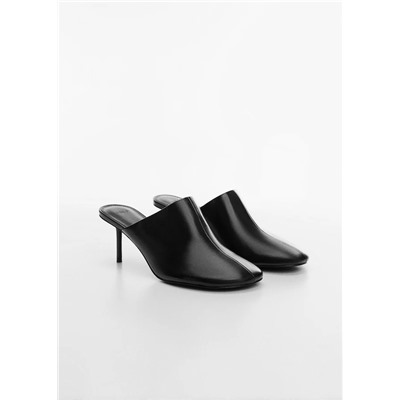 Zapato piel destalonado