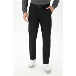 Erkek Siyah Kanvas Pantolon