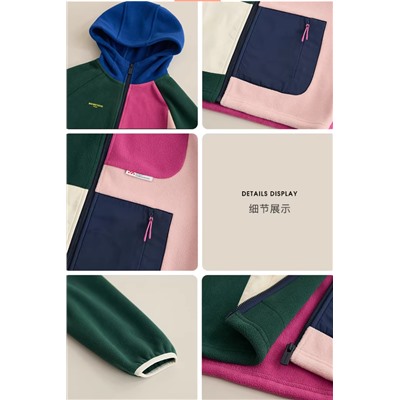 Флисовая кофта для мальчиков/девочек