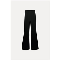 POLYAMIDE FLARED TROUSERS