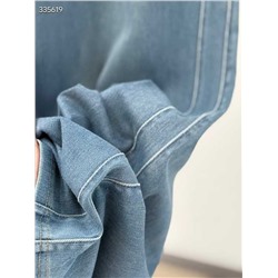 Лёгкие тонкие летние джинсы из смесового денима