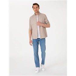 Vizon Oxford Slim Fit Kolay Ütülenebilir Gömlek