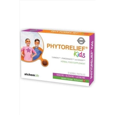 Детский Alchemlife Phytorelief Натуральная пастилка для горла - 12 Пастилк