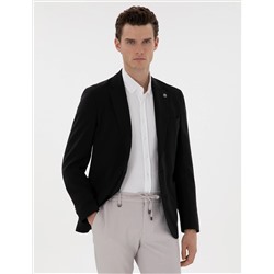 Siyah Slim Fit Ceket