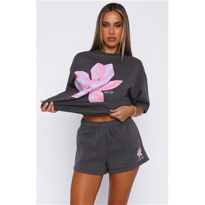 Pick You A Flower Lounge Shorts Volcanic