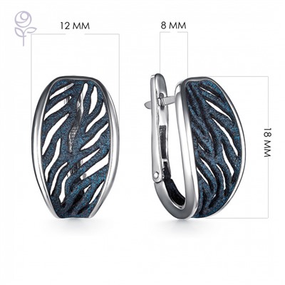 Серьги серебро 52943SU