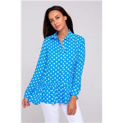 Блузка с длинным рукавом и баской 320NAV