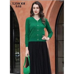 Женский трикотажный кардиган