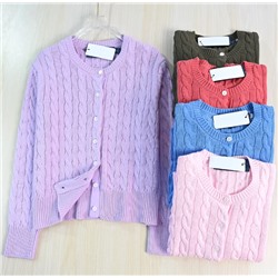 Женский кардиган из крученой вязки РАЛЬ*Ф Л