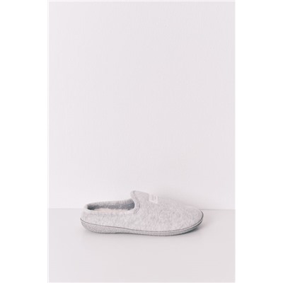 Zapatillas casa velour gris