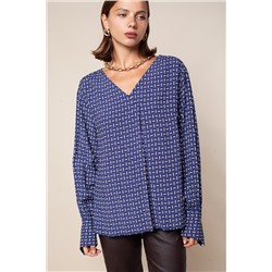 Блузка без застежки из лиоцелла с вискозой