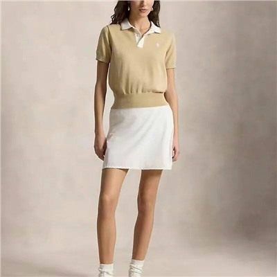 Очень милое, нежное вязаное женское поло 2 цвета РАЛЬ*Ф Л