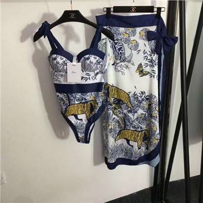 Купальник с парео