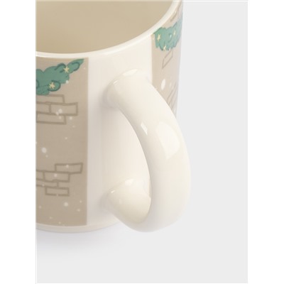 Кружка, 350 мл, 4 шт, фарфор N, Украшенный дом, Band