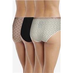 Pack 3 culottes estampadas