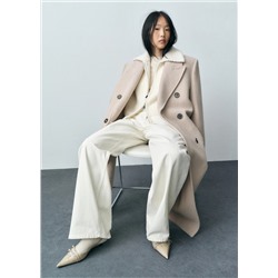 Jeans wideleg cremallera