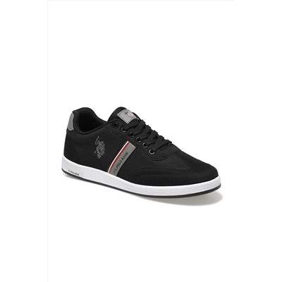 U.S. Polo Assn. KARES 1FX Siyah Erkek Sneaker Ayakkabı 100910454 BA03370