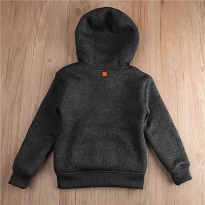 Утолщенная кофта для мальчиков на флисе 3-8 лет