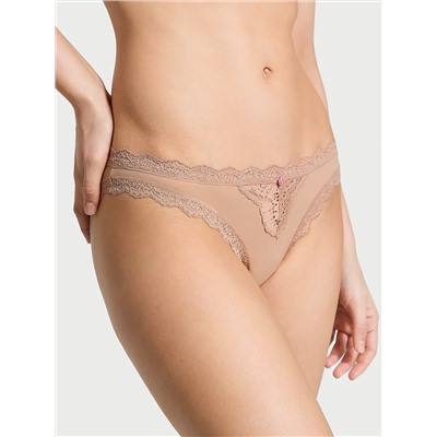 Dream Angels Lace-Trim Bikini Panty