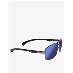 MENS RECTANGULAR METAL SUNGLASSES
