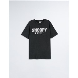 Snoopy' T-shirt, Men, Black