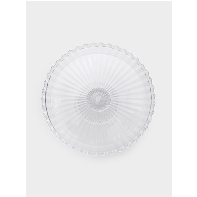 Блюдо, 22х12 см, на ножке, стекло Р, Saltaire