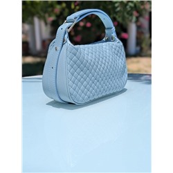 Итальянская сумка из натуральной кожи Ab.Z PELLE Canaria (470) Celeste