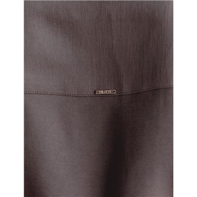 Платье-рубашка с кулиской на талии из плотного лиоцелла