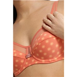 Sujetador con aro gran capacidad tul