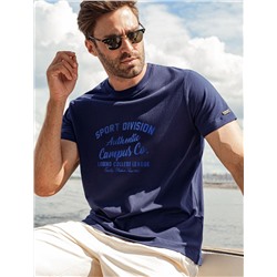 Футболка из премиального хлопка с авторским принтом