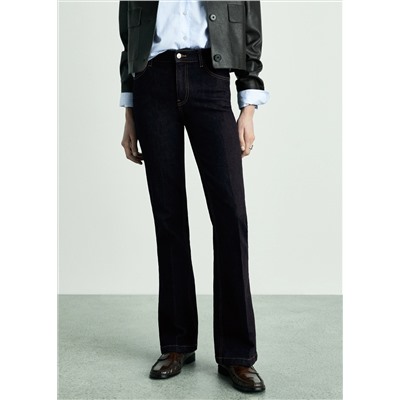 Jeans flare rinse wash