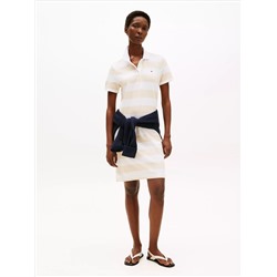 Rugby Stripe Polo Dress
