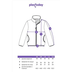 Толстовка PLAYTODAY, 1081266
