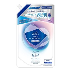 NISSAN FaFa Жидкое средство для стирки Fine Fragrance Layering WASH концентр, ар мускуса чая 900 гр.