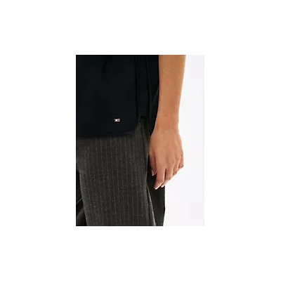 Dolman-Sleeve Crewneck Pocket T-Shirt