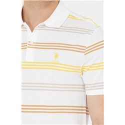 Erkek Beyaz Polo Yaka Tişört